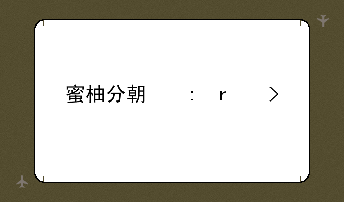 蜜柚分期现在叫什么
