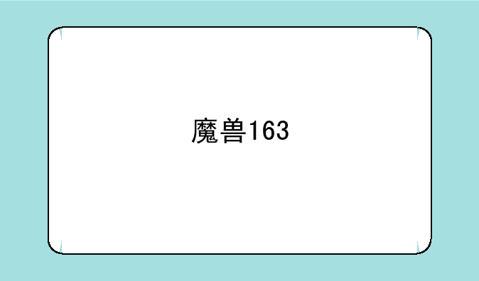 魔兽163